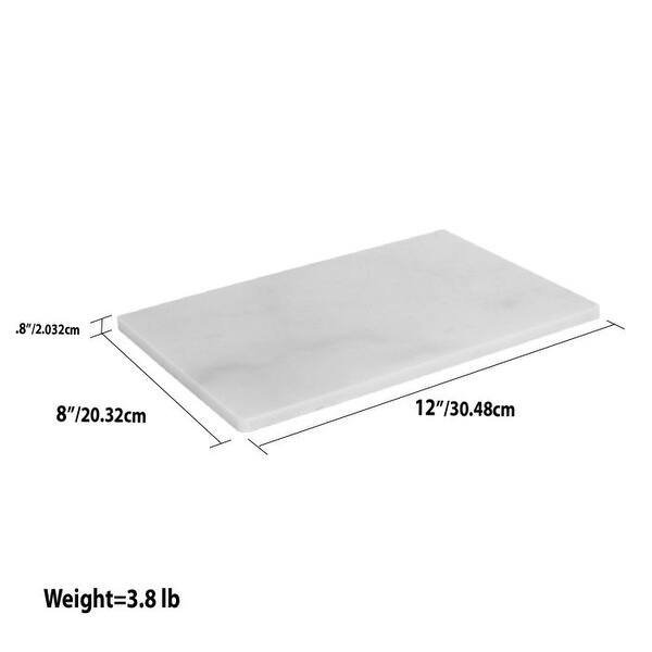 8" x 12" Marble Cutting Board, White Bed Bath & Beyond 28116882